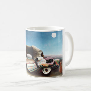The Sleeping Sinti und Roma, Henri Rousseau (1897) Kaffeetasse