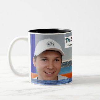 THE SMARTLYS Preston & Caddy Mug with Logo Zweifarbige Tasse
