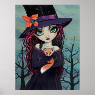 The Smirking Fox Witch et Red Fox Poster