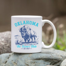 The Sooner State Bison Art – Oklahoma State Design