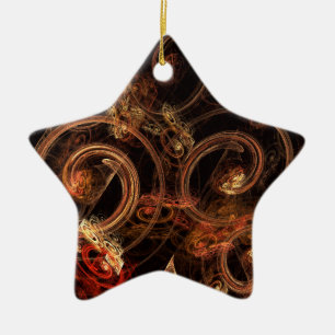The Sound of Music Abstrakt Art Stern Ornament