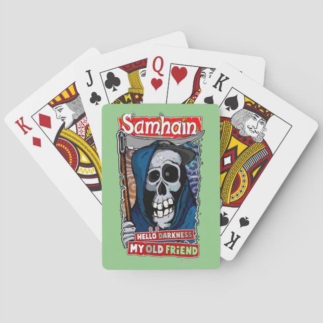 The sound of Samhain Spielkarten (Rückseite)