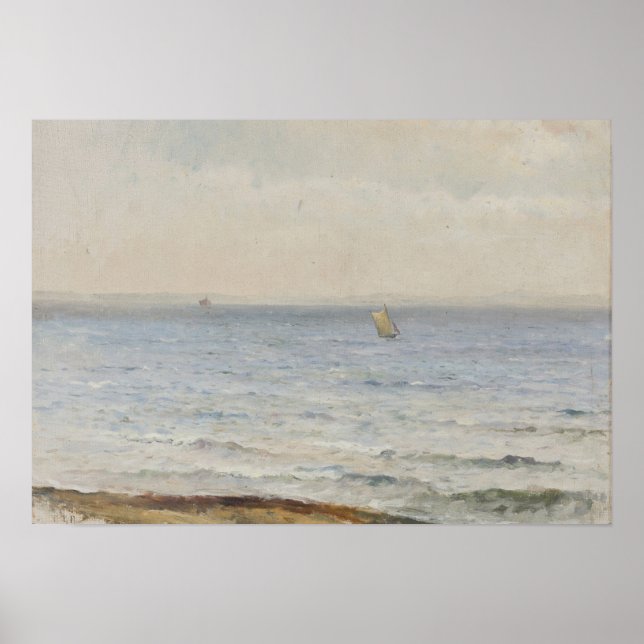 The Sound - View from Ven (1892) Poster (Vorne)