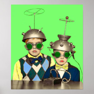The Space Cadet Brothers Poster