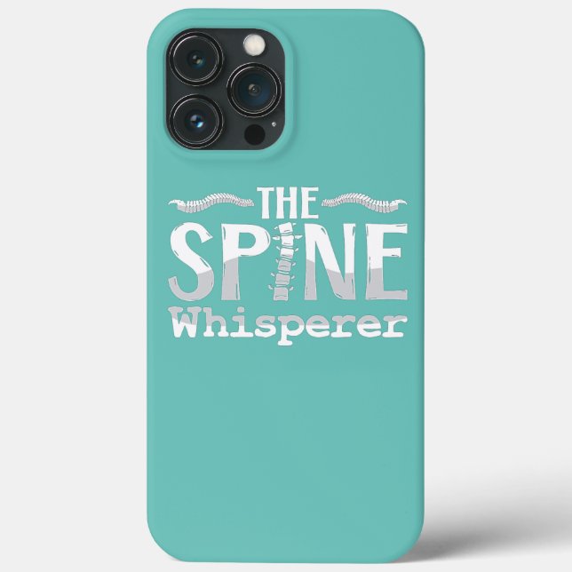 The Spine Whisperer Chiropractic Therapist Case-Mate iPhone Hülle (Rückseite)