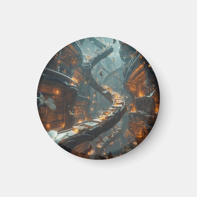 The Spiral of Stories Magnet (Vorne)