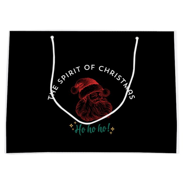 THE SPIRIT OF CHRISTMAS GROßE GESCHENKTÜTE (Vorderseite)