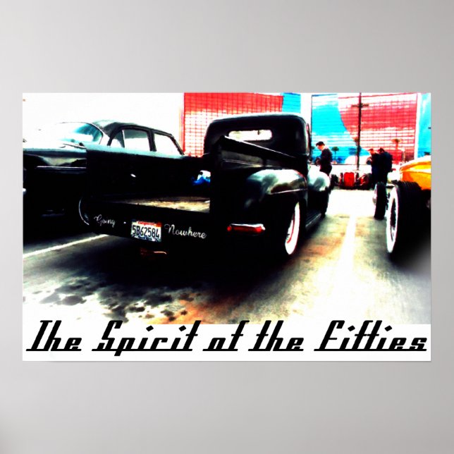 The Spirit of the Fifties Poster (Vorne)