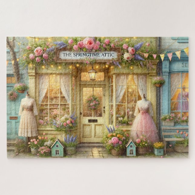 The Springtime Attic Vintage Dress Shop (Horizontal)