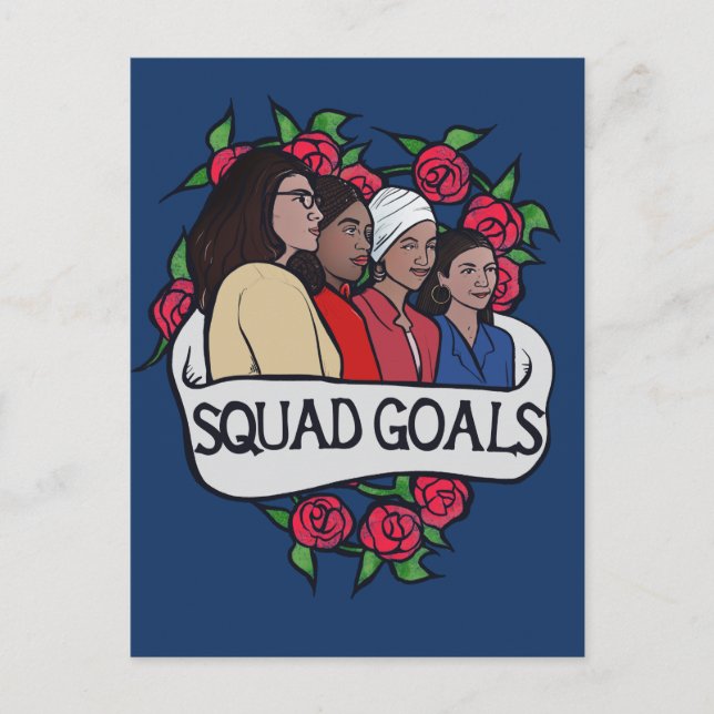 "The Squad" Postkarte (Vorderseite)