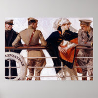 The SS Leviathan, 1918 von J. C. Leyendecker