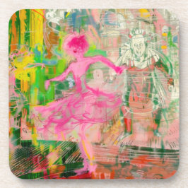 The Stalker - Neon Ballet Chaos Getränkeuntersetzer