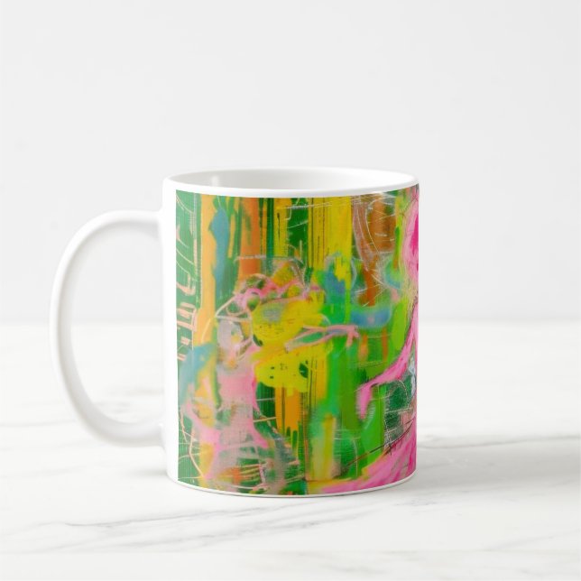 The Stalker - Neon Ballet Chaos Kaffeetasse (Links)