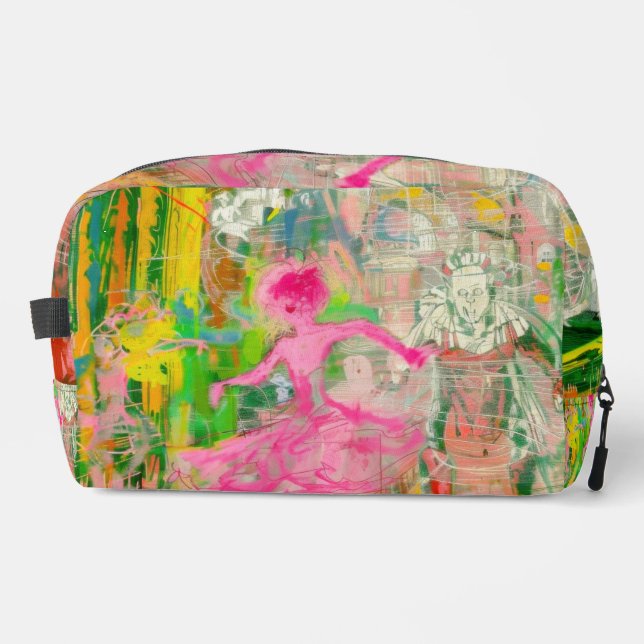 The Stalker - Neon Ballet Chaos Waschbeutel (Vorderseite)