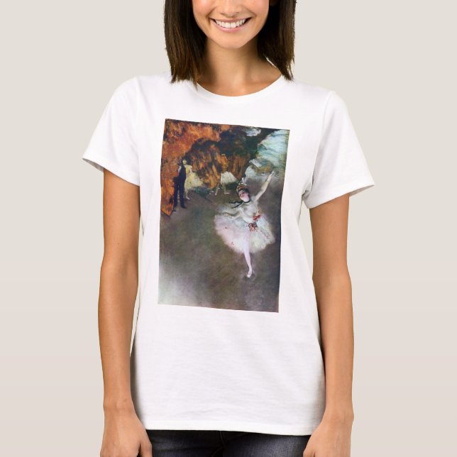 The Star, Ballerina, Edgar Degas, 1878 T-Shirt (Vorderseite)
