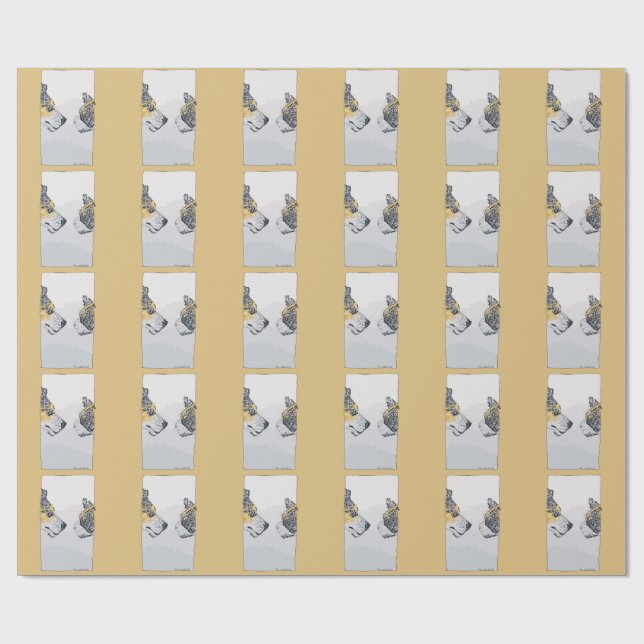 The Stare Geschenkpapier (Flach)