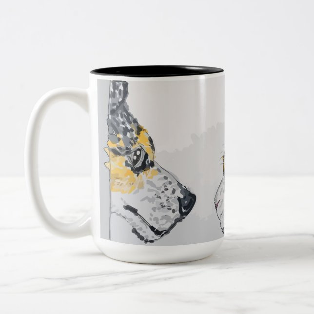The Stare Zweifarbige Tasse (Links)