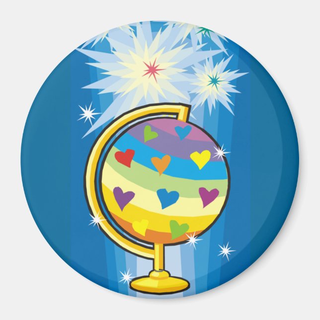 The Starry Globe - Magnet (Vorne)