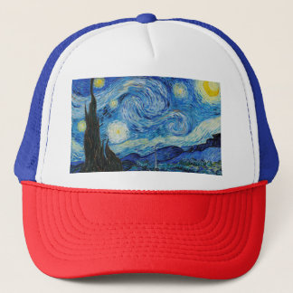 The Starry Night (1889) von Vincent Van Gogh Truckerkappe