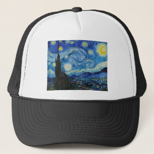 The Starry Night (1889) von Vincent Van Gogh Truckerkappe