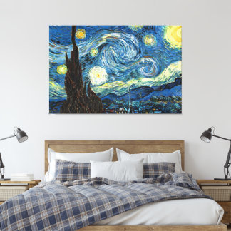 The Starry Night by Vincent Van Gogh Leinwanddruck