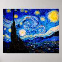 The Starry Night by Vincent Van Gogh
