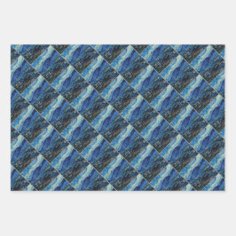 The Starry Night - Vincent Van Gogh Geschenkpapier Set