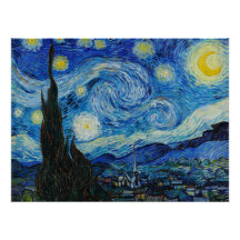 The Starry Night - Vincent Van Gogh