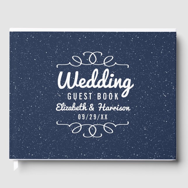 The Starry Night Wedding Collection - Gästebuch (Vorderseite)