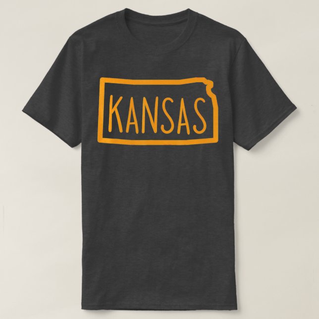The State of Kansas  T-Shirt (Design vorne)