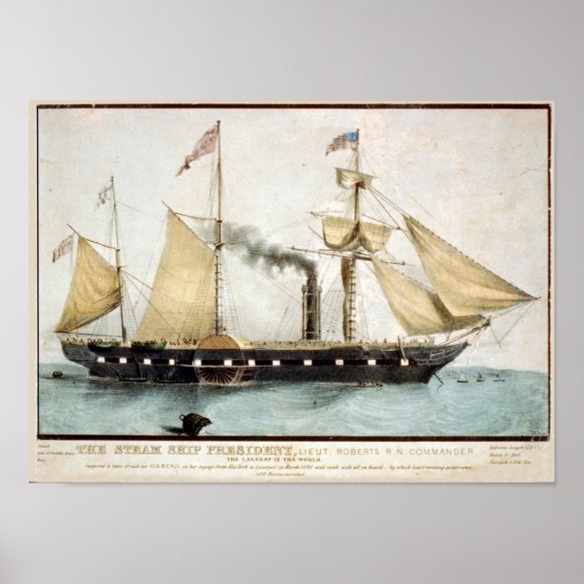 The Steam Ship President 2 Poster (Vorne)