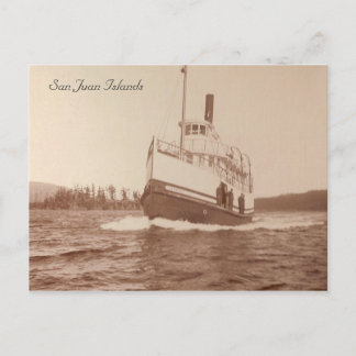 The Steamboat Islander Postkarte