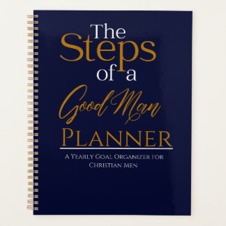 The Steps of a Good Man Planner Planer