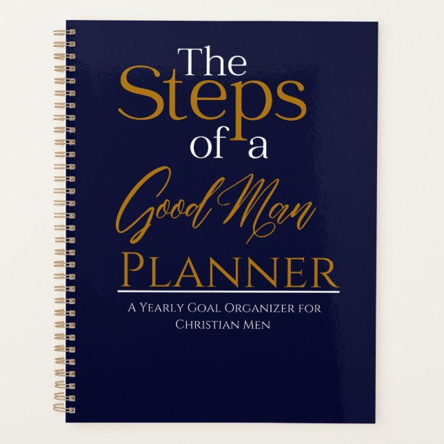 The Steps of a Good Man Planner Planer (Vorderseite)