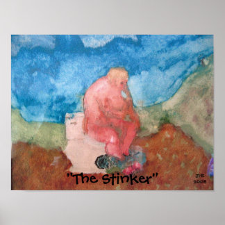 "The Stinker" von JFR— Katiamaria Fotos & Design Poster