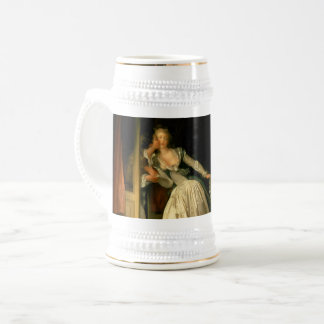 The Stolen Kiss Fragonard Bierglas