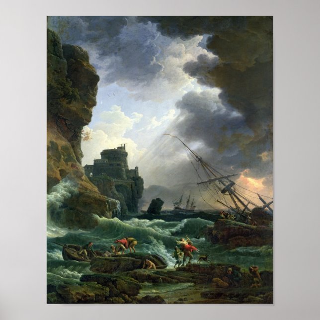 The Storm, 1777 Poster (Vorne)