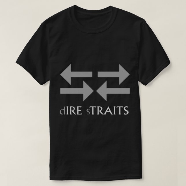 The Straits Band British Rock Factory merke Teil 2 T-Shirt (Design vorne)