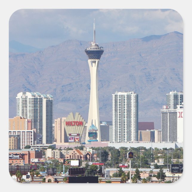 The Strat Hotel and Casino Las vegas Stickers (Vorderseite)