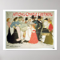 'The Street', Plakat für den Drucker Charles Verne