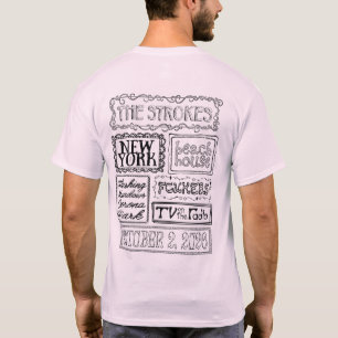 The Strokes Beach House Konzert inspiriertes T-Shi T-Shirt