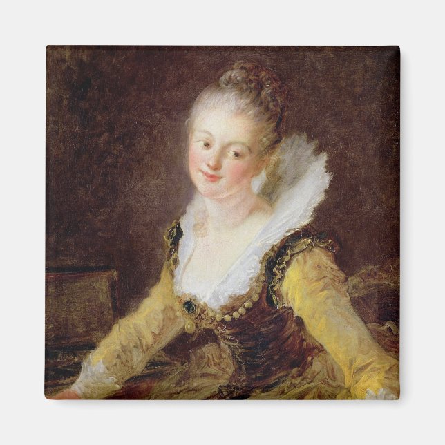 The Study, or The Song, c.1769 Magnet (Vorne)