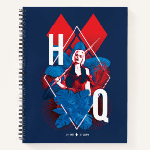 The Suicide Squad   Harley Quinn Fern & Diamonds Notizbuch