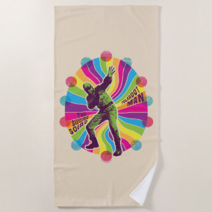 The Suicide Squad   Polka-Dot Man Psychedelic Strandtuch