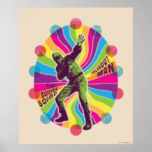 The Suicide Squad Polka-Dot Man Psychedelisch Poster