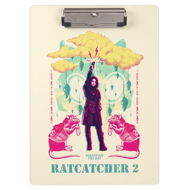The Suicide Squad | Ratcatcher 2 Illustration Klemmbrett (Vorderseite)