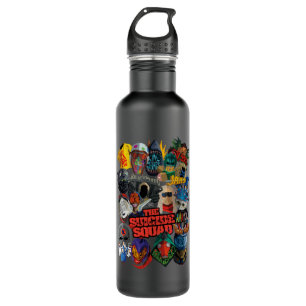 The Suicide Squad   Stylized Avatars Edelstahlflasche