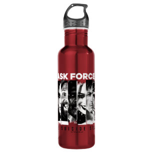 The Suicide Squad Task Force X Edelstahlflasche