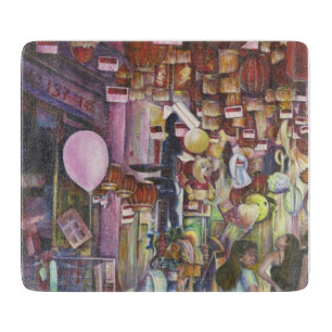 The Sun and Moon Pink Balloon, Singapur Schneidebrett