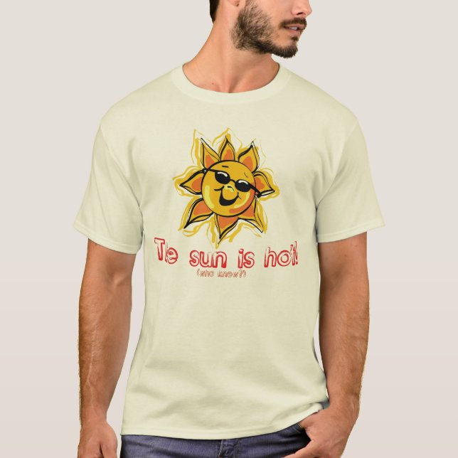 The Sun est T-shirt chaud (Devant)